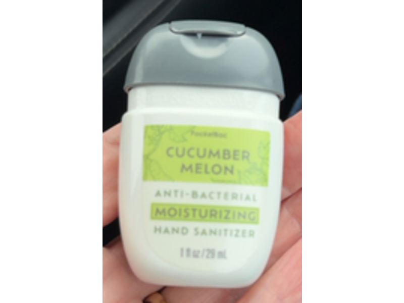 Bath & Body Works Anti Bacterial Moisturizing Hand Sanitizer, Cucumber Melon, 1 fl oz/29 mL