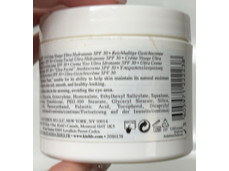 Kiehl's Ultra Facial Sunscreen Cream, SPF 30, 4.2 fl oz/125 mL