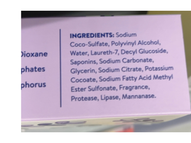 Cleancult Laundry Detergent Sheets, Wild Lavender, 60 Loads, 7.04 oz/199.5 g