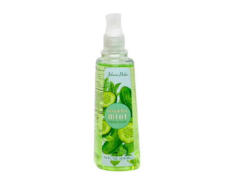 Johnson Parker Hand Soap, Cucumber Mint, 14 fl oz/414 mL