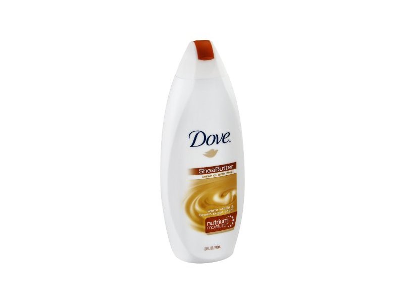 Dove Shea Butter Body Wash, Warm Vanilla & Brown Sugar, 22 fl oz