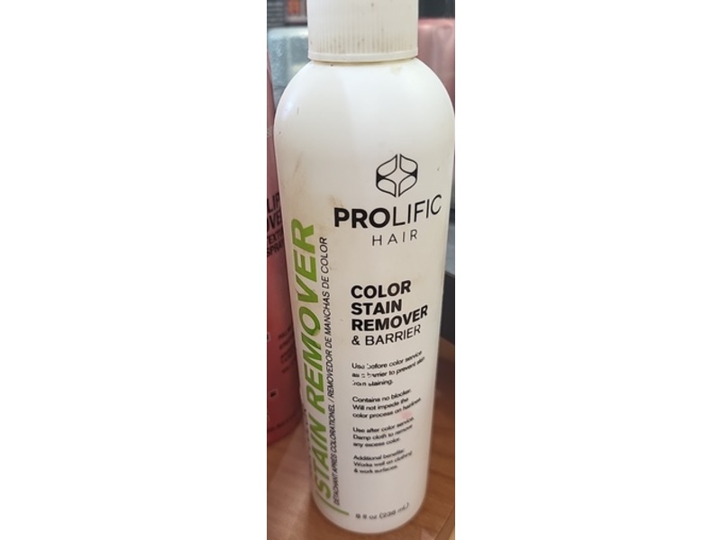 Prolific Hair Color Stain Remover & Barrier, 8 fl oz/236 mL