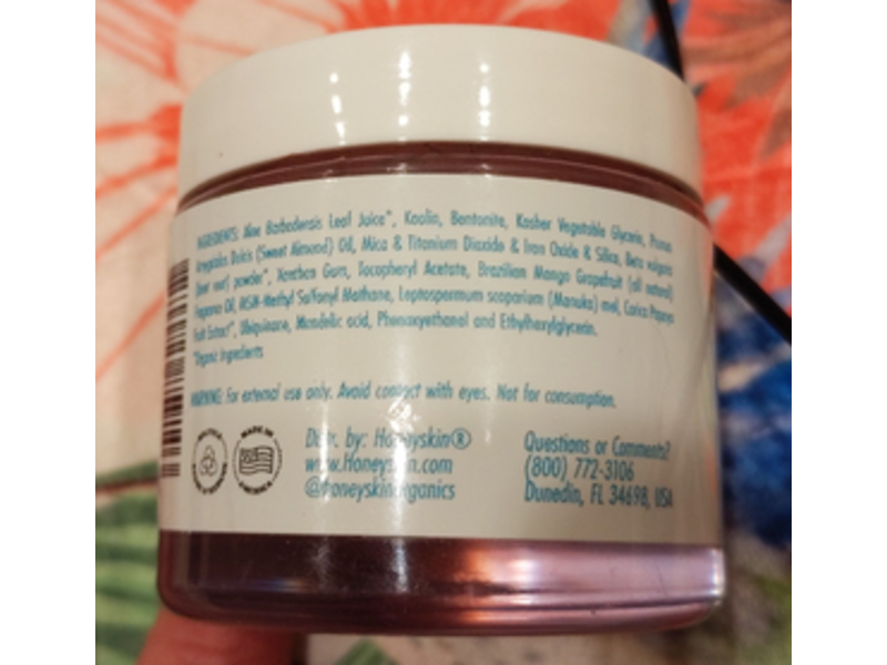 Honeyskin Enzyme Face Mask, Papaya, 3 oz/85 g