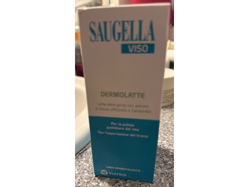 Saugella Face Dermolatte Makeup Removal, 200 mL