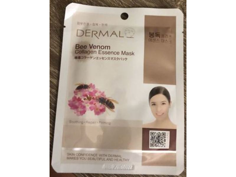 Dermal Collagen Essence Mask, Bee Venom, 10 Count
