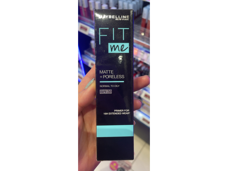 Maybelline New York Fit Me Matte + Poreless Primer, SPF 20, 30 mL