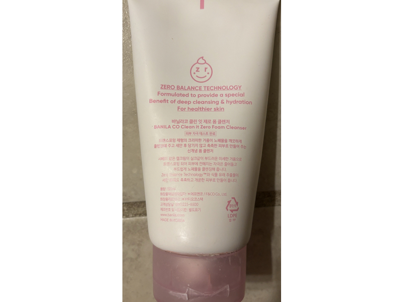 Banila Co Clean It Zero Foaming Cleanser