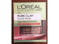 L'Oreal Pure Clay Glow Mask, 3 Pure Clays + Red Algae, 50 mL - thumbnail 2