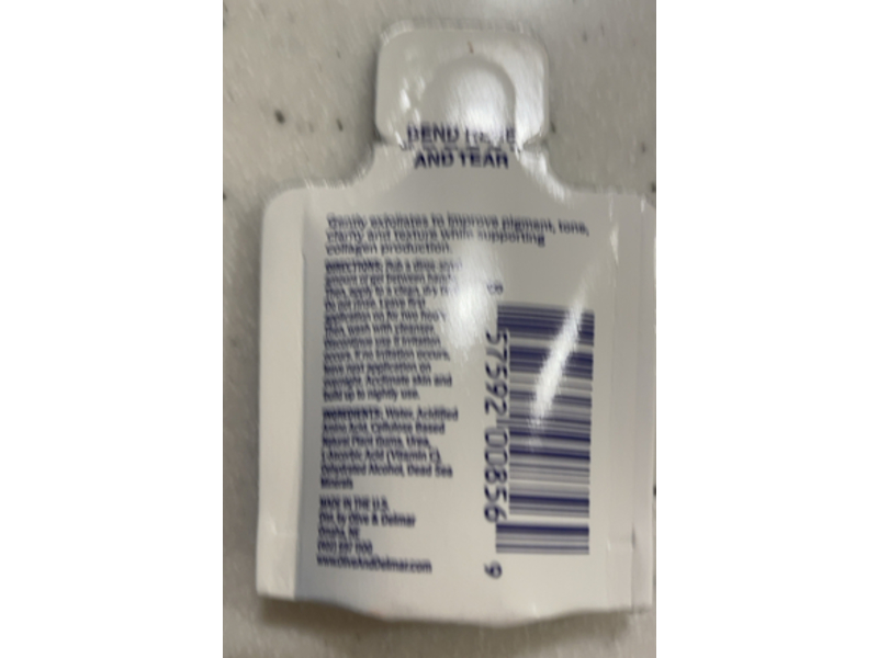 Lovely Skin Luxe Exfoliating Gel Mild 11%, 0.13 fl oz/4 mL