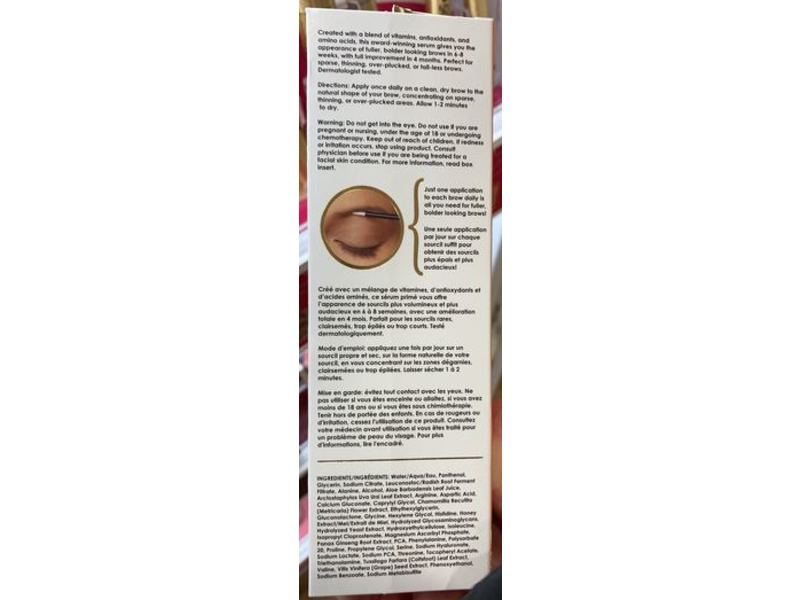 Grande Cosmetics Grande Brow Enhancing Serum, 0.1 fl oz/3 mL