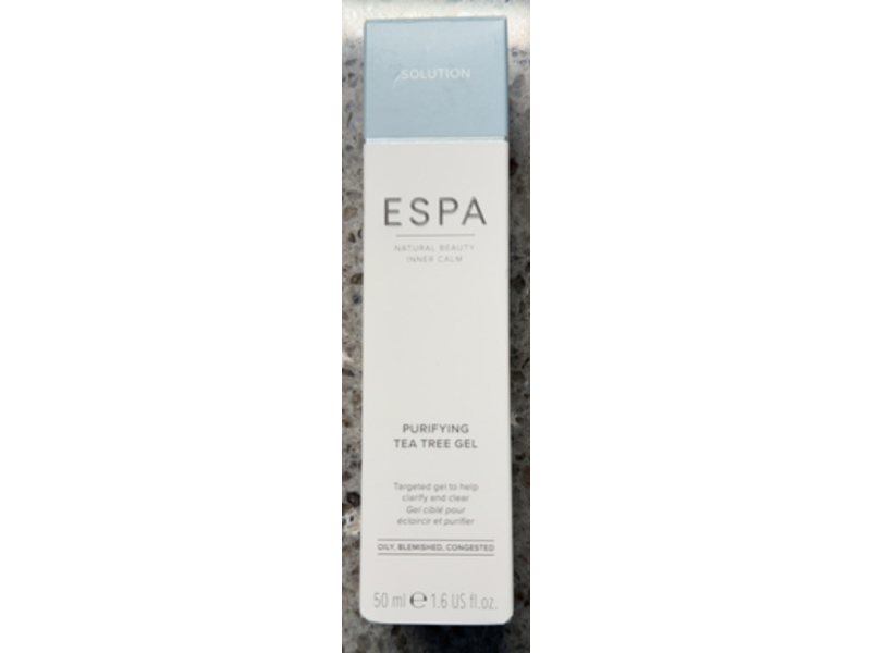 ESPA Natural Beauty Inner Calm Purifying Gel, Tea Tree, 1.6 fl oz/50 mL