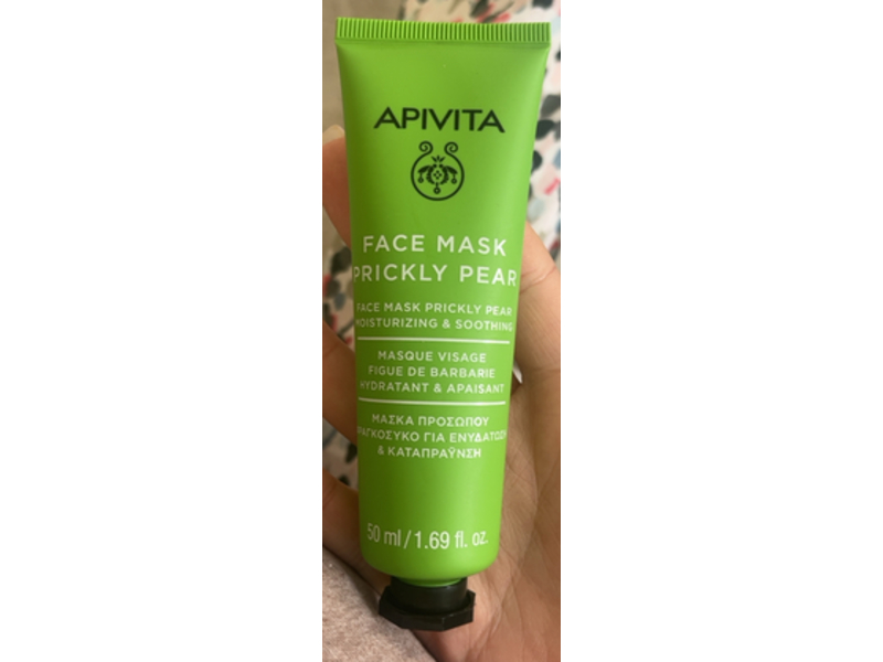 Apivita Face Mask Prickly Pear, 1.69 fl oz/50 mL