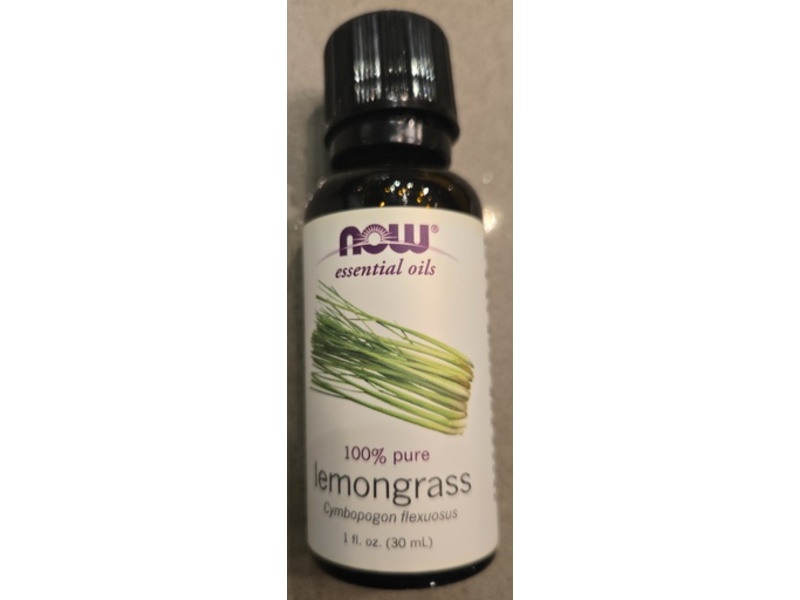 Now Foods Essential Oil, Lemongrass, 1 fl oz/30 mL