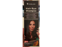 Fenkang Hair Dye Long Lasting Color Shampoo, Natural Black, 500 mL - Image 2