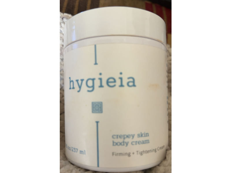 Hygieia Crepey Skin Body Cream, 8 fl oz/237 mL