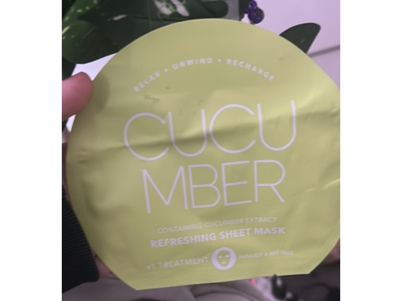 Anko Refreshing Sheet Mask, Cucumber, 20 mL