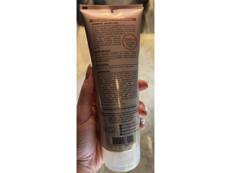 K.Pro Regener Shampoo, 8.1 fl oz/240 mL