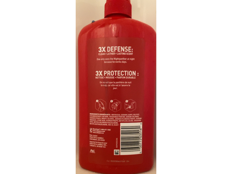 Old Spice Body Wash, NightPanther Scent, 30 fl oz/887 mL