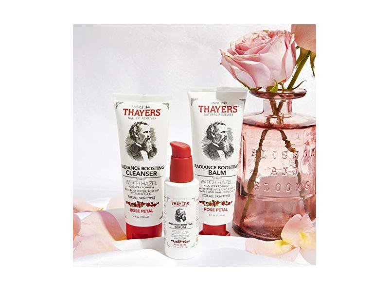 Thayers Radiance Boosting Serum, Rose Petal, 2 fl oz/59 mL