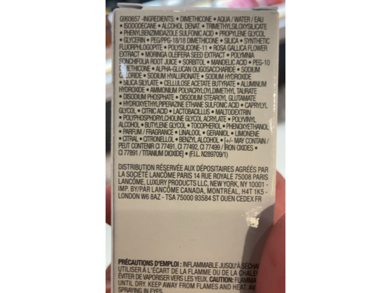 Lancome Teint Idole Ultra Wear Care & Glow Skincare Foundation, 530W Deep, 1.0 fl oz/30 mL