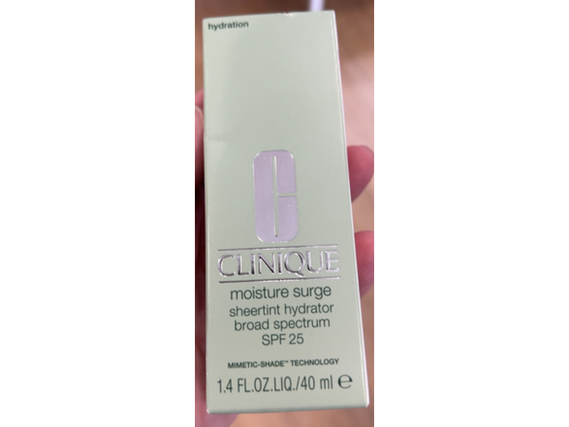 Clinique Moisture Surge Sheertint Hydrator, Universal Very Deep, SPF 25, 1.4 fl oz/40 mL