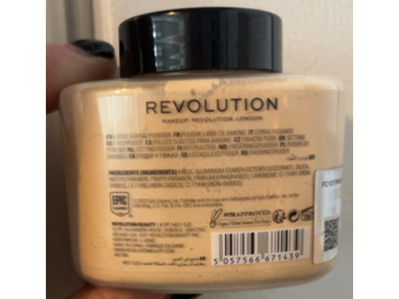 Revolution Peely Powder, Banana Light, 0.7 oz/20 g