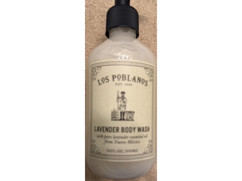 Los Poblanos Body Wash, Lavender, 12 fl oz/354 mL