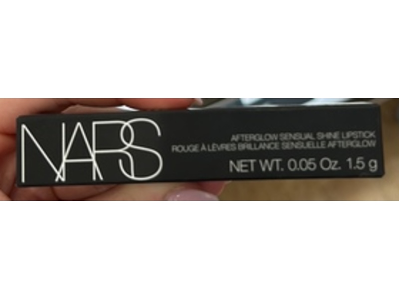 Nars Afterglow Sensual Shine Lipstick, 215 Fast Love, 0.05 oz/1.5 g
