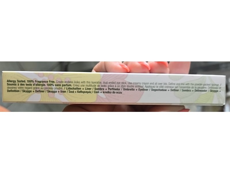 Clinique High Impact Shadow Play Shadow + Definer, Strawberries & Chocolate, 0.06 oz/1.9 g