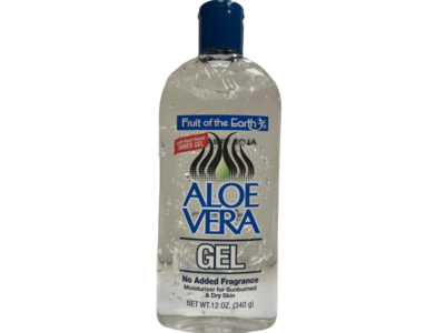 Fruit Of The Earth Aloe Vera Gel, 12 oz/340 g