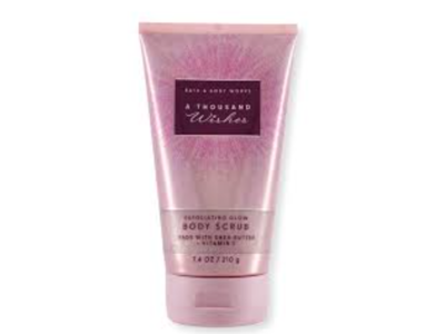 Bath & Body Works Exfoliating Body Scrub, A Thousand Wishes, 7.4 oz/210 g