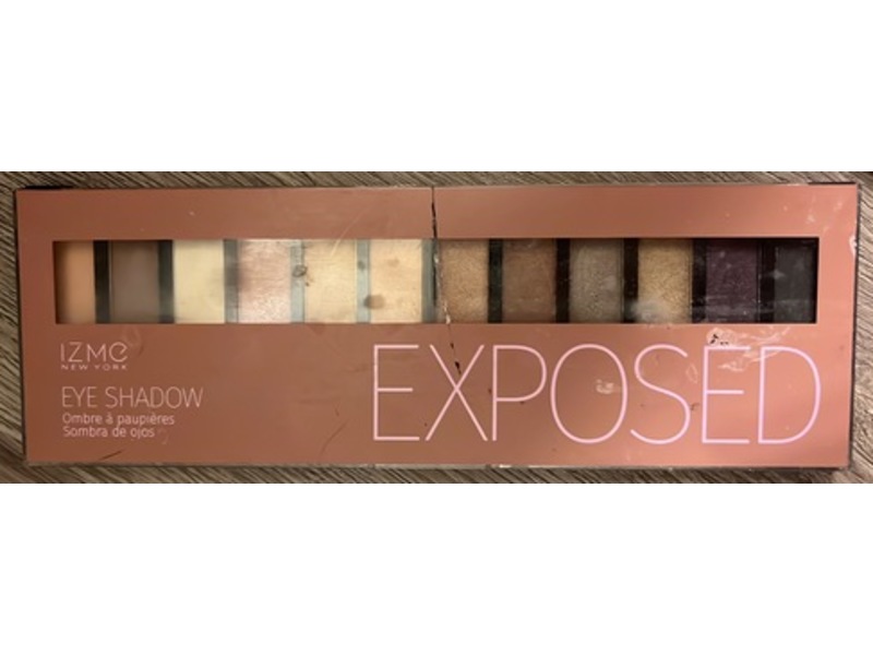 Izme New York Eye Shadow Palette, Exposed, 0.5 oz/14.4 g