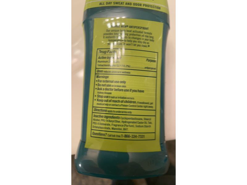 Degree Men Antiperspirant Extreme Blast, Twin Pack, 5.4 oz/ 152 g