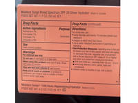 Clinique Moisture Surge Duo, Broad Spectrum SPF 28 & Sheer Hydrator, 1.7 fl oz/50 mL - Image 4