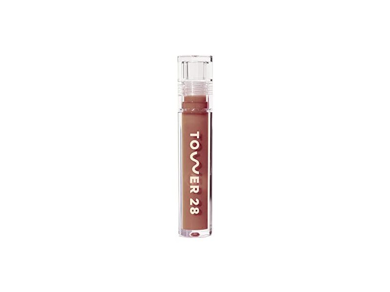 Tower 28 ShineOn Milky Lip Jelly, Almond, 0.13 oz/ 3.9 mL