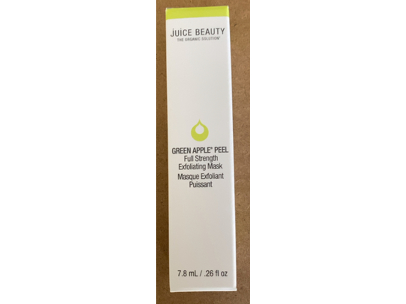 Juice Beauty Green Apple Peel Full Strength Exfoliating Mask, 0.26 fl oz/7.8 mL