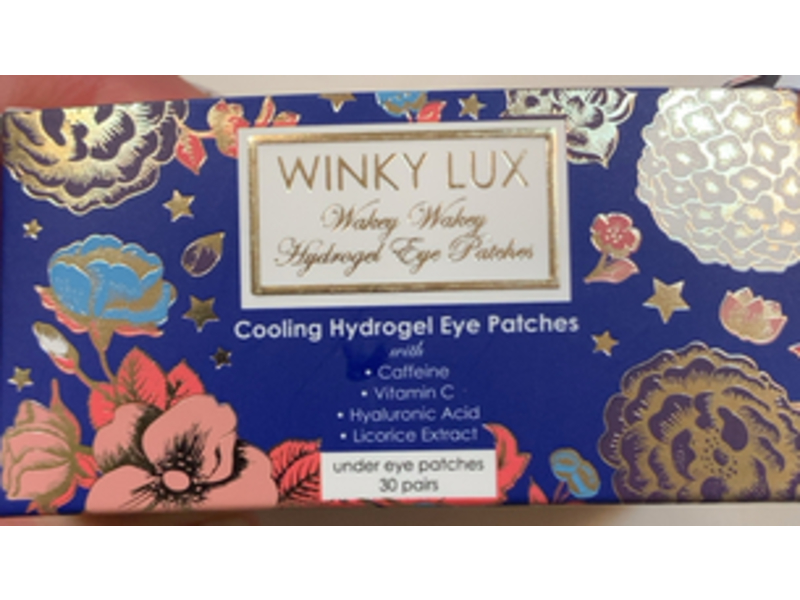 Wakey Lux Wakey Hydrogel Under Eye Patches, 30 Pairs