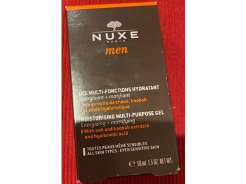 NUXE Men Moisturising Multipurpose Gel, 1.5 oz/50 mL