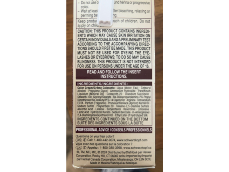 Schwarzkopf Keratin Blonde Bond Enforcing System, 11.0 Natural Blonde, 1 Application