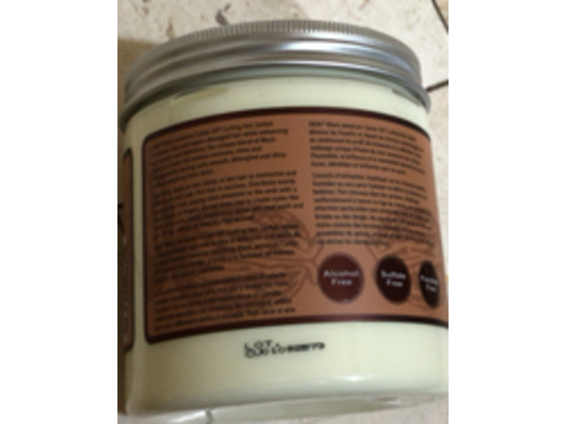 Okay Moisture & Curl Enhancer, Black Jamaica Castor Oil, 17 oz/482 g