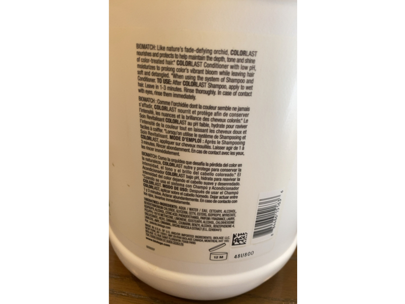 Biolage Color Last Conditioner, Orchid, 3.75 L