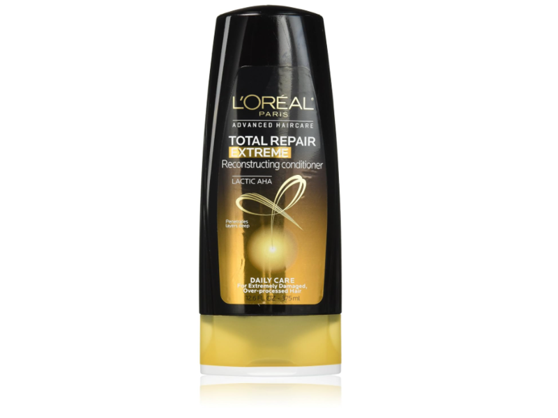 L'Oreal Paris Advanced Total Repair Extreme Reconstructing Conditioner, Lactic AHA, 12.6 fl oz/375 mL