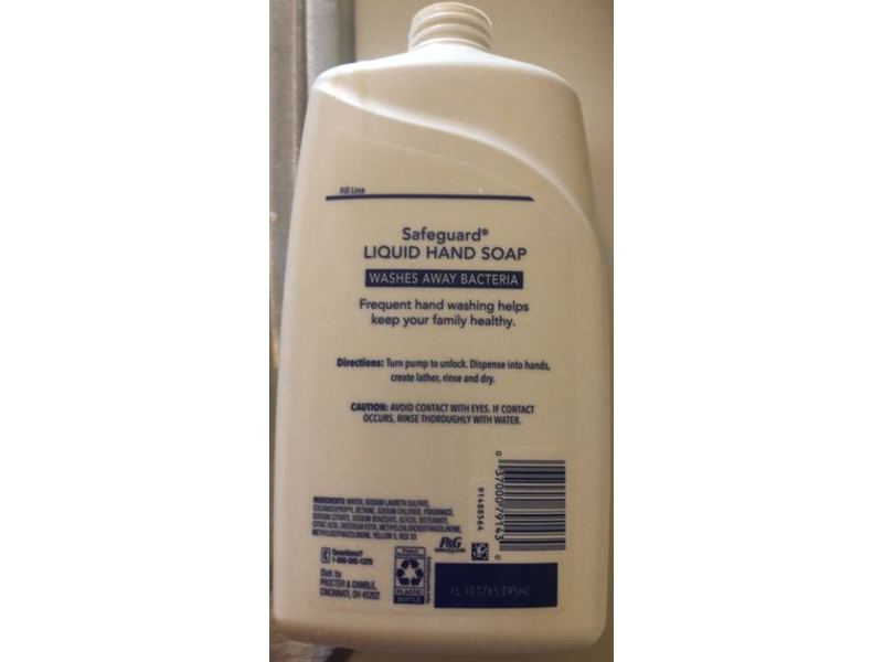Safeguard Liquid Hand Soap, Fresh Clean Scent, 25 fl oz / 739 mL
