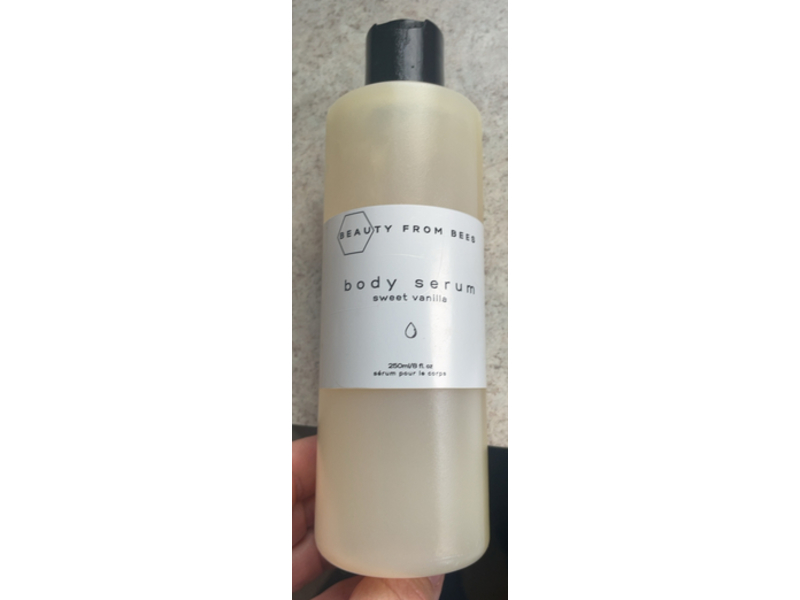 Beauty From Bees Body Serum, Sweet Vanilla, 8 fl oz/250 mL