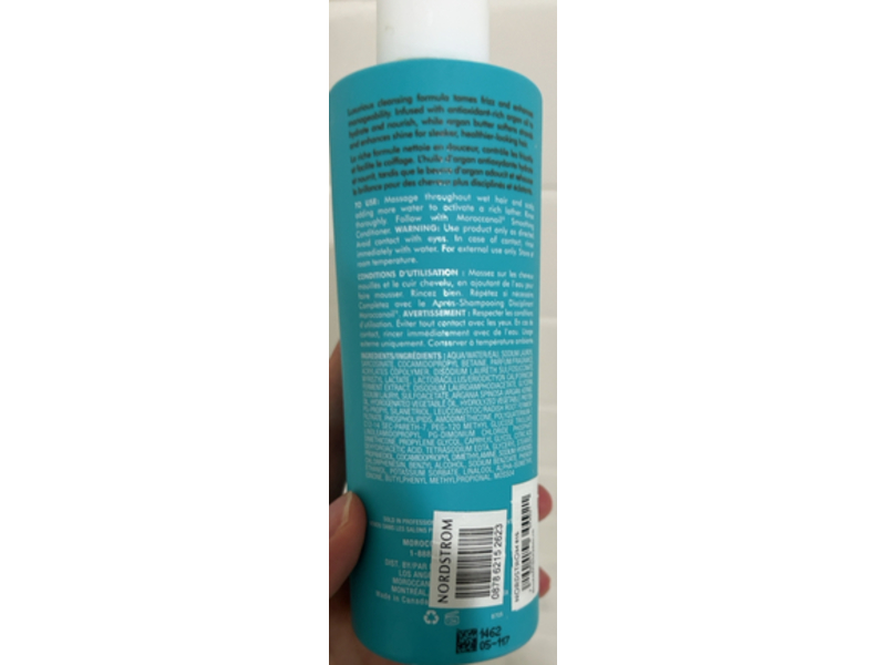 Moroccanoil Smoothing Shampoo, 8.5 fl oz/250 mL