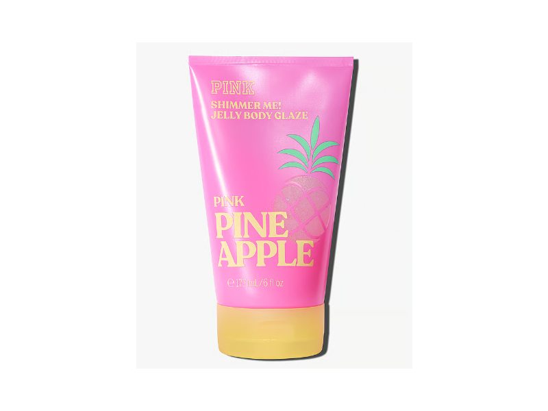 Pink Shimmer Me! Jelly Body Glaze, Pineapple, 6 fl oz/177 mL