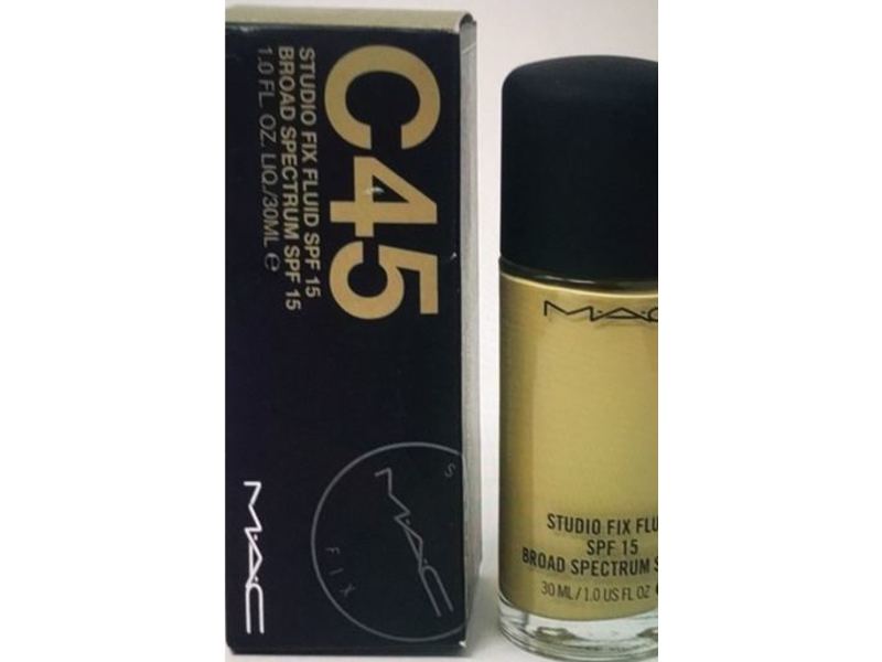 MAC Studio Fix Fluid, C45, SPF 15, 1.0 fl oz/30 mL