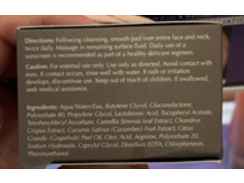 Exuviance Gentle Daily Exfoliating Pads, 1.9 fl oz/55 mL, 60 Count