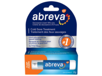 Abreva Cold Sore Treatment Topical Cream, 2 g - thumbnail 1
