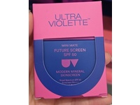 Ultra Violette Mini Mate Future Screen Facial Sunscreen, SPF 50 PA ++++, Modern Mineral, 0.68 fl oz/20 mL - thumbnail 2